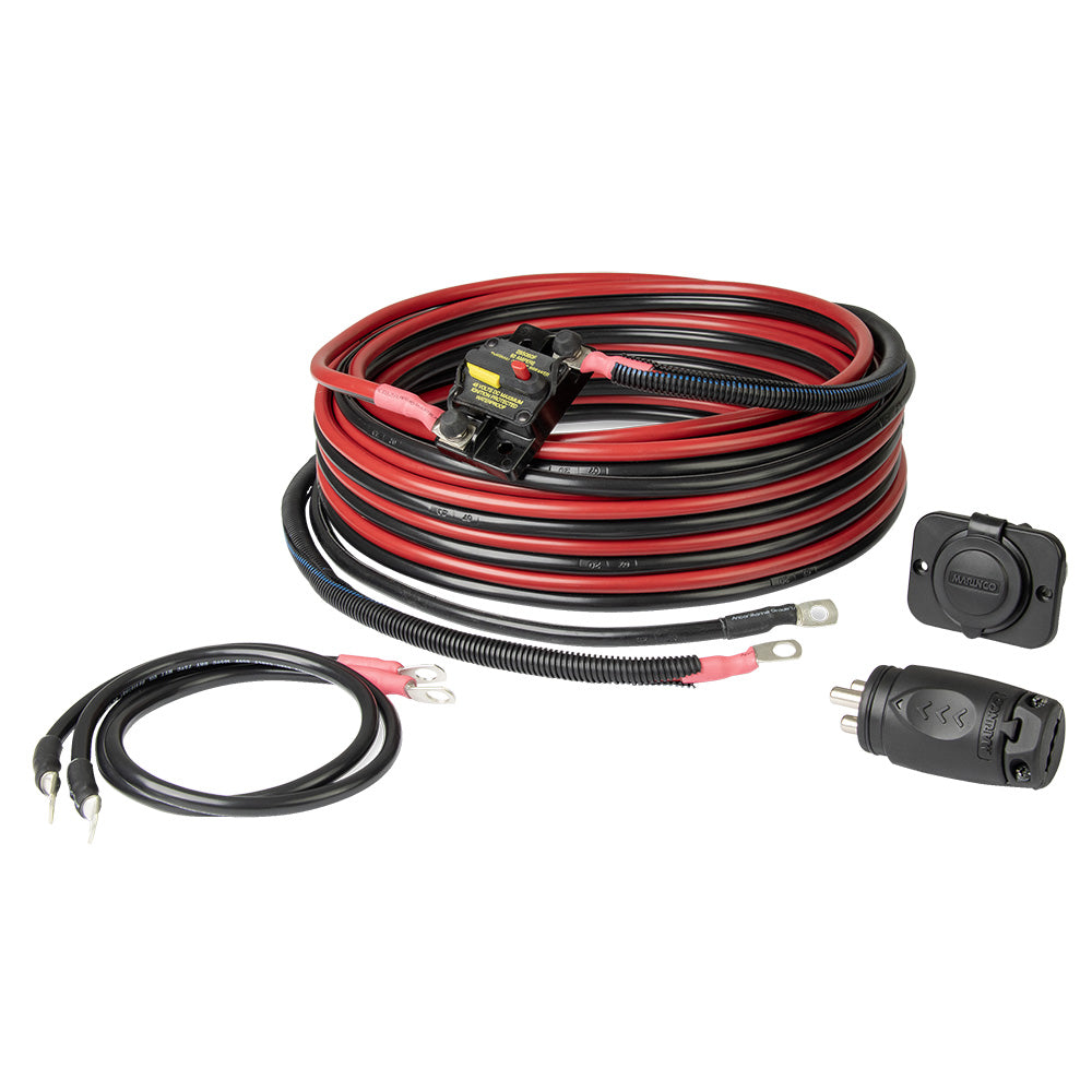 MARINCO 36V TROLLING MOTOR WIRING KIT W/70A PLUG & RECEPTACLE